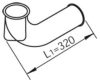 DINEX 80636 Exhaust Pipe